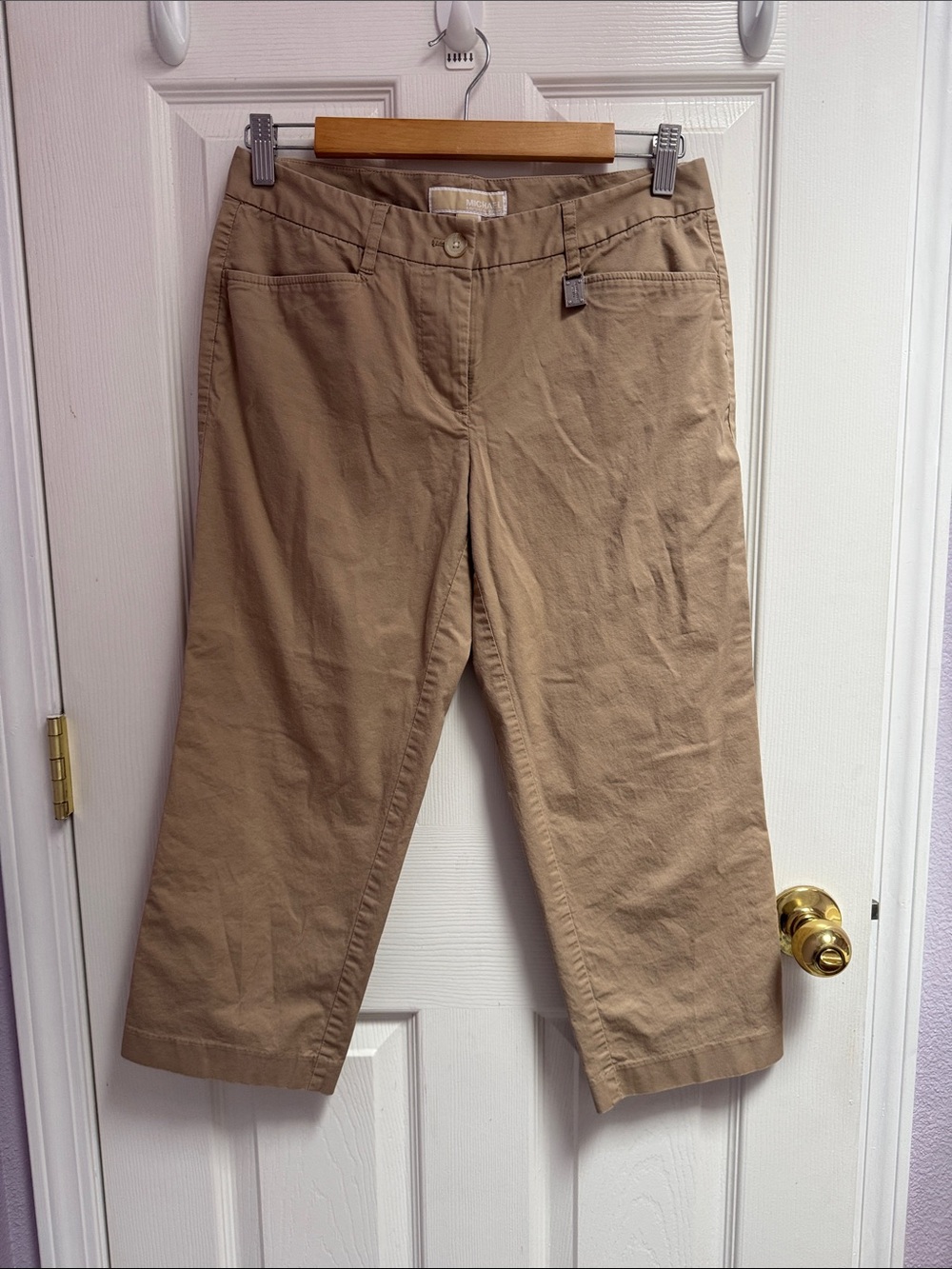 Michael Kors Women's Cropped Khaki Pants